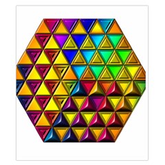 Cube Diced Tile Background Image Duvet Cover Double Side (California King Size) from ArtsNow.com Back