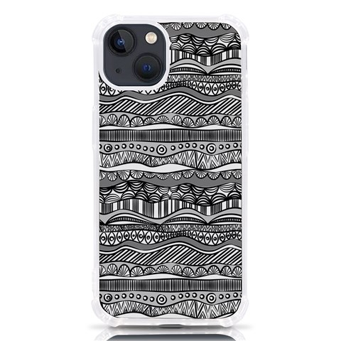 Ethno Seamless Pattern iPhone 13 TPU UV Print Case from ArtsNow.com Front