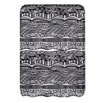 Ethno Seamless Pattern Rectangular Glass Fridge Magnet (4 pack)