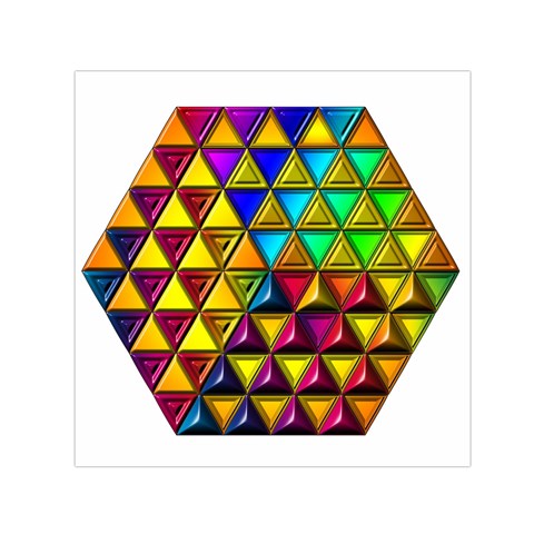 Cube Diced Tile Background Image Square Satin Scarf (30  x 30 ) from ArtsNow.com Front
