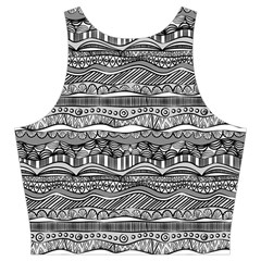 Ethno Seamless Pattern Cut Out Top from ArtsNow.com Back