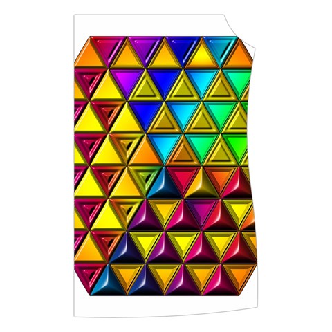 Cube Diced Tile Background Image Women s Button Up Vest from ArtsNow.com Front Left