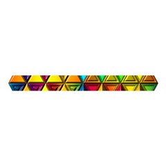 Cube Diced Tile Background Image Cross Back Hipster Bikini Set from ArtsNow.com Waistband