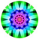 Ornament Kaleidoscope Round Trivet