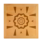 Ornament Kaleidoscope Wood Photo Frame Cube