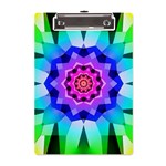 Ornament Kaleidoscope A5 Acrylic Clipboard