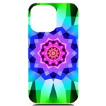 Ornament Kaleidoscope iPhone 14 Pro Max Black UV Print Case