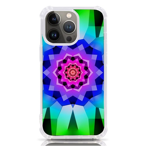 Ornament Kaleidoscope iPhone 13 Pro TPU UV Print Case from ArtsNow.com Front