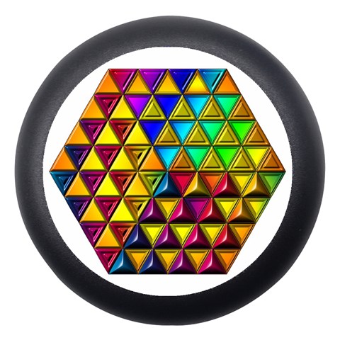 Cube Diced Tile Background Image Dento Box with Mirror from ArtsNow.com Front