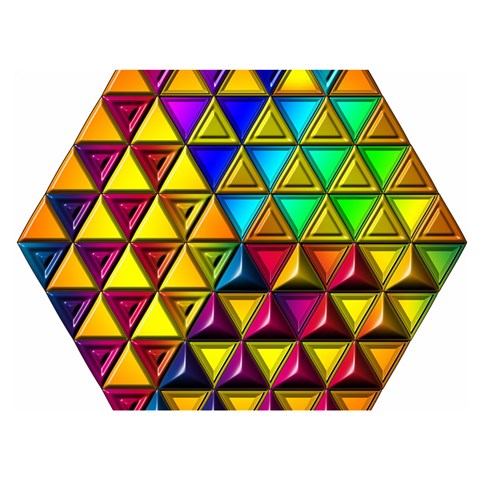 Cube Diced Tile Background Image Premium Plush Fleece Blanket (Extra Small) from ArtsNow.com 40 x30  Blanket Front