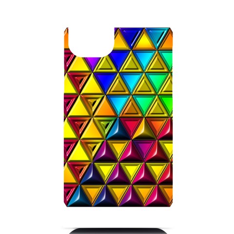 Cube Diced Tile Background Image iPhone 14 Plus Black UV Print Case from ArtsNow.com Front