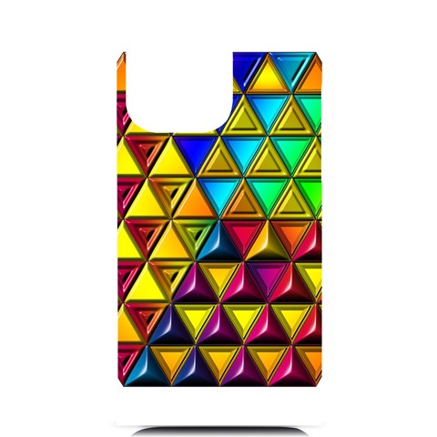 Cube Diced Tile Background Image iPhone 14 Pro Max Black UV Print Case from ArtsNow.com Front