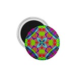Farbenpracht Kaleidoscope Pattern 1.75  Magnets