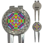 Farbenpracht Kaleidoscope Pattern 3-in-1 Golf Divots