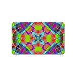 Farbenpracht Kaleidoscope Pattern Magnet (Name Card)