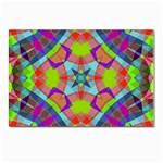 Farbenpracht Kaleidoscope Pattern Postcard 4 x 6  (Pkg of 10)