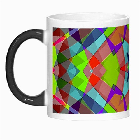 Farbenpracht Kaleidoscope Pattern Morph Mug from ArtsNow.com Left