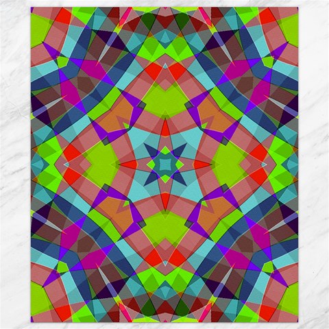 Farbenpracht Kaleidoscope Pattern Canvas 8  x 10  from ArtsNow.com 8.15 x9.66  Canvas - 1