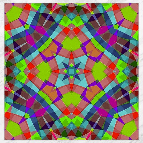 Farbenpracht Kaleidoscope Pattern Canvas 12  x 12  from ArtsNow.com 11.4 x11.56  Canvas - 1
