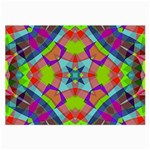 Farbenpracht Kaleidoscope Pattern Large Glasses Cloth (2 Sides)