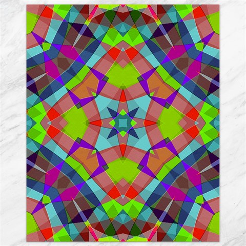 Farbenpracht Kaleidoscope Pattern Canvas 11  x 14  from ArtsNow.com 10.95 x13.48  Canvas - 1