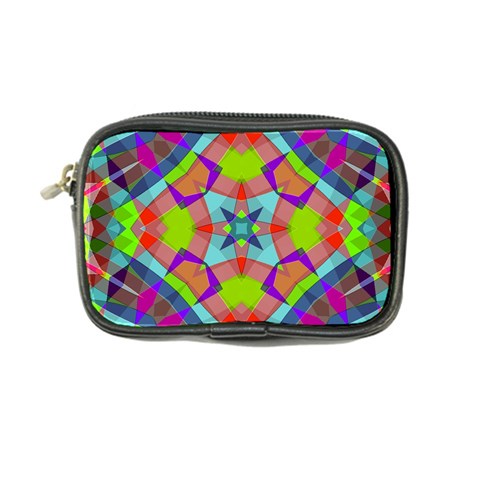 Farbenpracht Kaleidoscope Pattern Coin Purse from ArtsNow.com Front