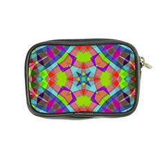 Farbenpracht Kaleidoscope Pattern Coin Purse from ArtsNow.com Back