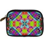 Farbenpracht Kaleidoscope Pattern Digital Camera Leather Case