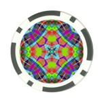 Farbenpracht Kaleidoscope Pattern Poker Chip Card Guard (10 pack)