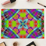 Farbenpracht Kaleidoscope Pattern Cosmetic Bag (XXL)