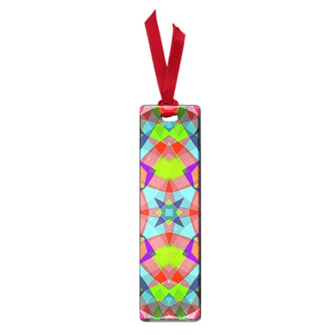 Farbenpracht Kaleidoscope Pattern Small Book Marks from ArtsNow.com Front
