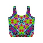 Farbenpracht Kaleidoscope Pattern Full Print Recycle Bag (S)