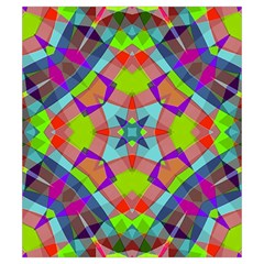 Farbenpracht Kaleidoscope Pattern Drawstring Pouch (Small) from ArtsNow.com Back