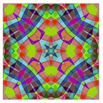 Farbenpracht Kaleidoscope Pattern Square Satin Scarf (36  x 36 )