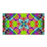 Farbenpracht Kaleidoscope Pattern Satin Wrap 35  x 70 