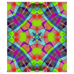 Farbenpracht Kaleidoscope Pattern Drawstring Pouch (XS) from ArtsNow.com Back