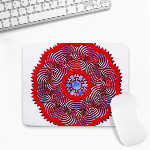 Tile Pattern Background Image Small Mousepad from ArtsNow.com Front