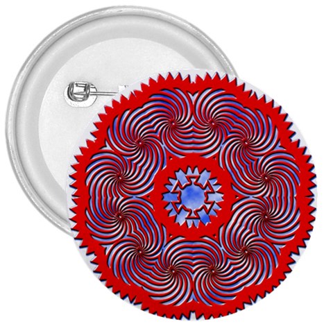 Tile Pattern Background Image 3  Buttons from ArtsNow.com Front