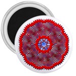 Tile Pattern Background Image 3  Magnets
