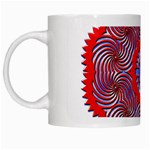 Tile Pattern Background Image White Mug
