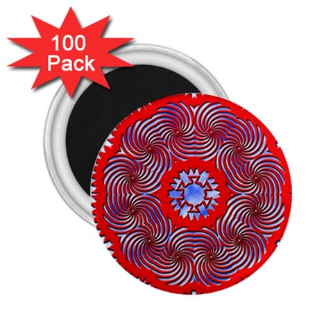 Tile Pattern Background Image 2.25  Magnets (100 pack)  from ArtsNow.com Front