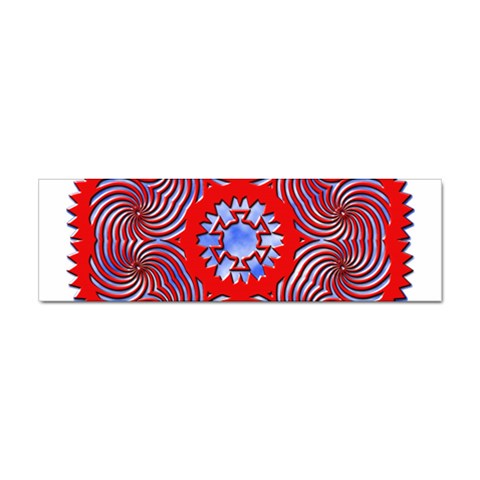Tile Pattern Background Image Sticker Bumper (10 pack) from ArtsNow.com Front