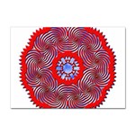 Tile Pattern Background Image Sticker A4 (10 pack)