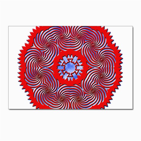Tile Pattern Background Image Postcards 5  x 7  (Pkg of 10) from ArtsNow.com Front