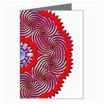 Tile Pattern Background Image Greeting Cards (Pkg of 8)