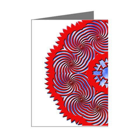 Tile Pattern Background Image Mini Greeting Cards (Pkg of 8) from ArtsNow.com Right