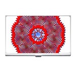 Tile Pattern Background Image Business Card Holder