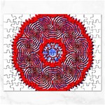 Tile Pattern Background Image Rectangular Jigsaw Puzzl
