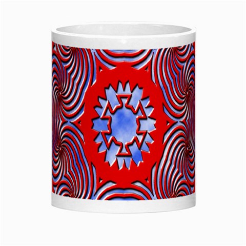 Tile Pattern Background Image Morph Mug from ArtsNow.com Center