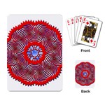 Tile Pattern Background Image Playing Cards Single Design (Rectangle)